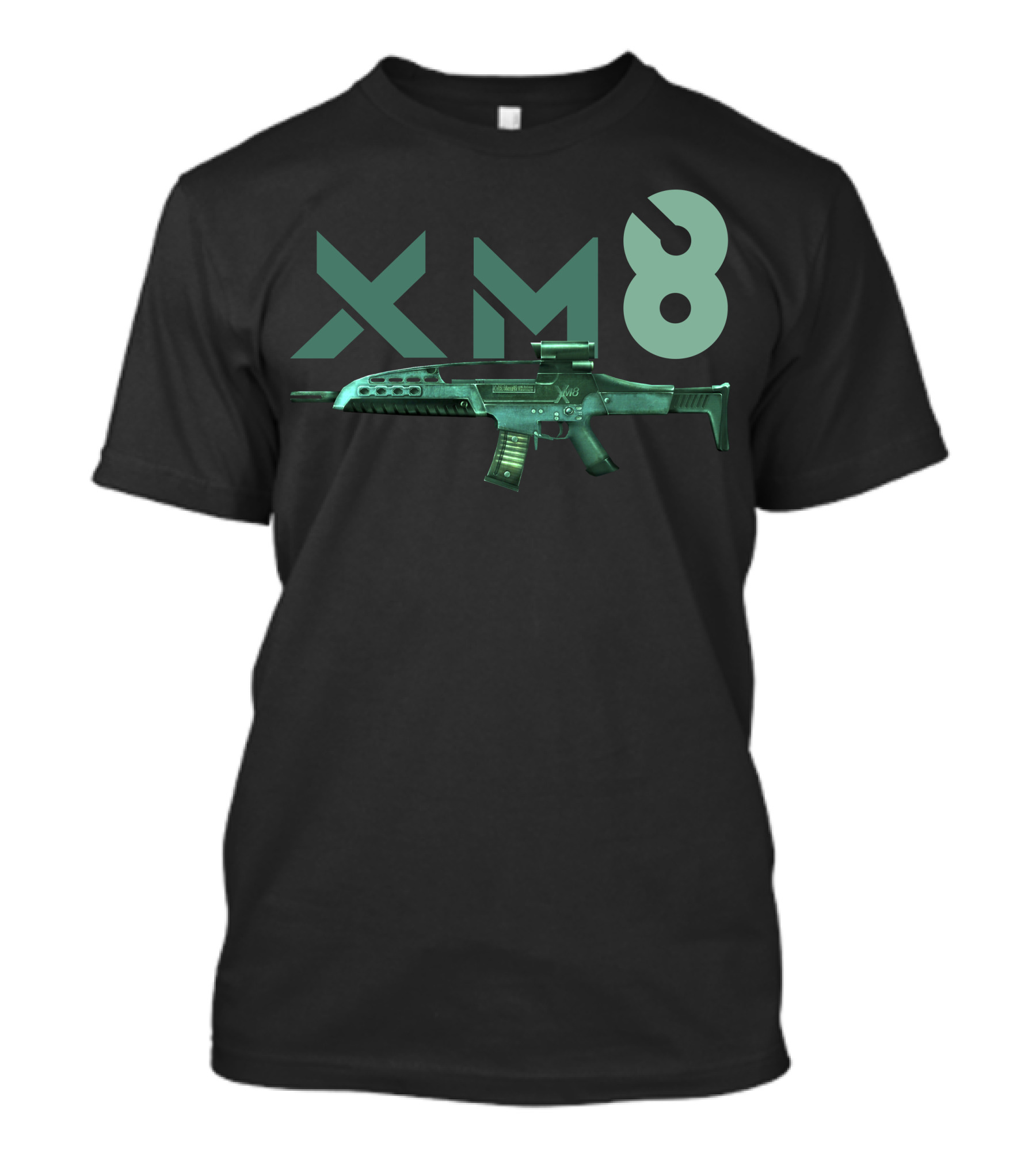 XM8 Rifle Graphic Bold Display T-Shirt