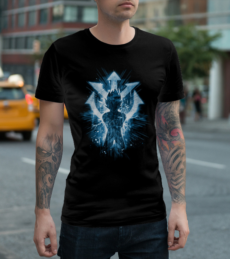 Super Saiyan Blue Lightning Power T-Shirt