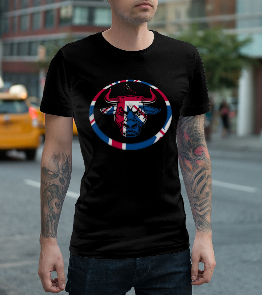 Taurus UK Bull Union Jack T-Shirt