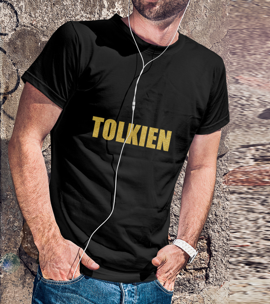Tolkien Quality J.R.R. Tolkien Sparkling Text T-Shirt