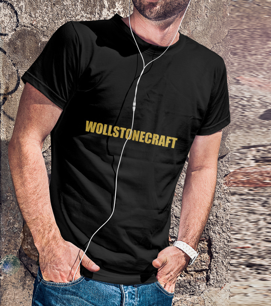 Wollstonecraft Quality Wollstonecraft Mary Wollstonecraft Gold Text T-Shirt
