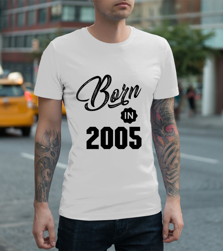 Born in 2005 Vintage T-Shirt
