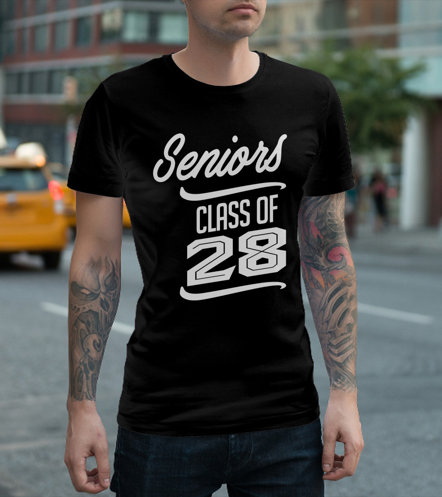 Seniors Class Of 28 T-Shirt