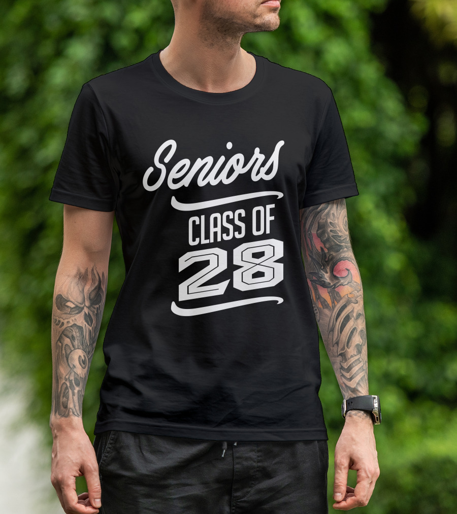Seniors Class Of 28 T-Shirt