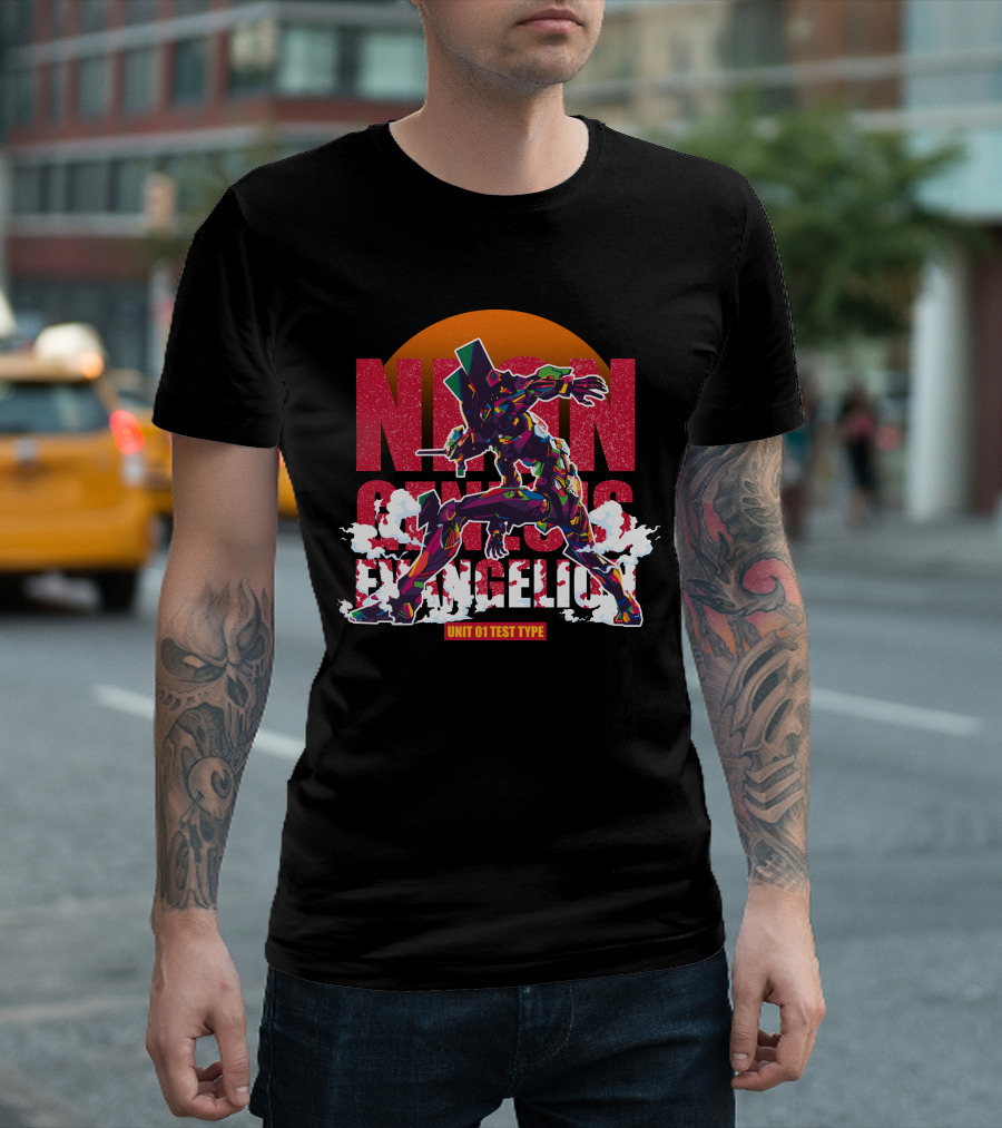 Neon Genesis Evangelion Unit 01 Test Type T-Shirt