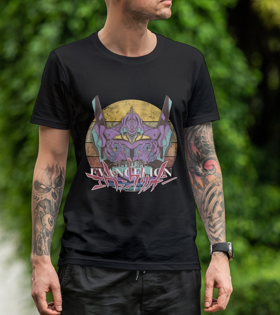 Neon Genesis Evangelion Mecha Unit T-Shirt