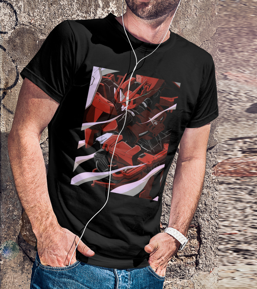 Gundam Astaroth Origin Dynamic Red Mecha T-Shirt