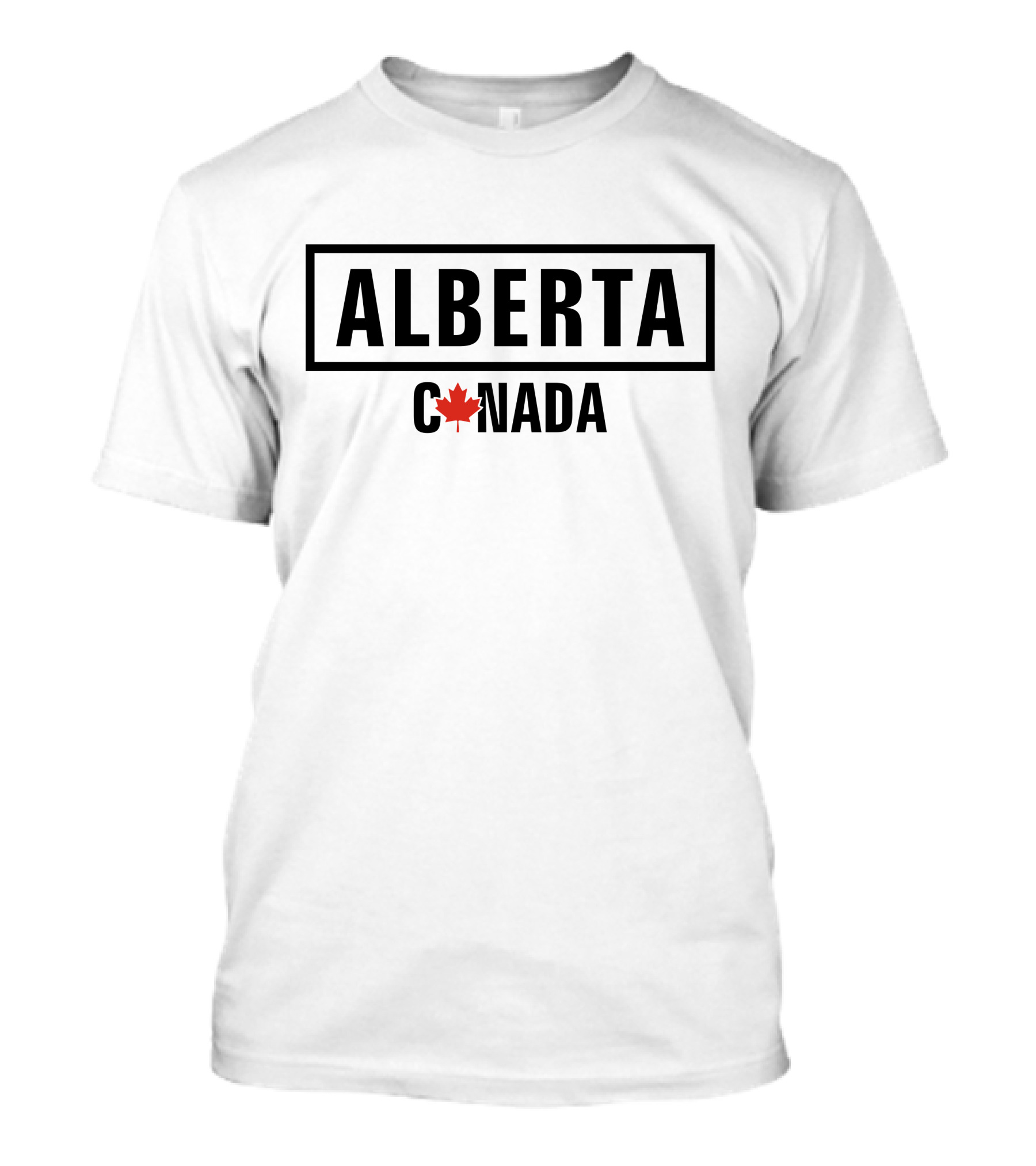 Alberta Canada Maple Leaf T-Shirt