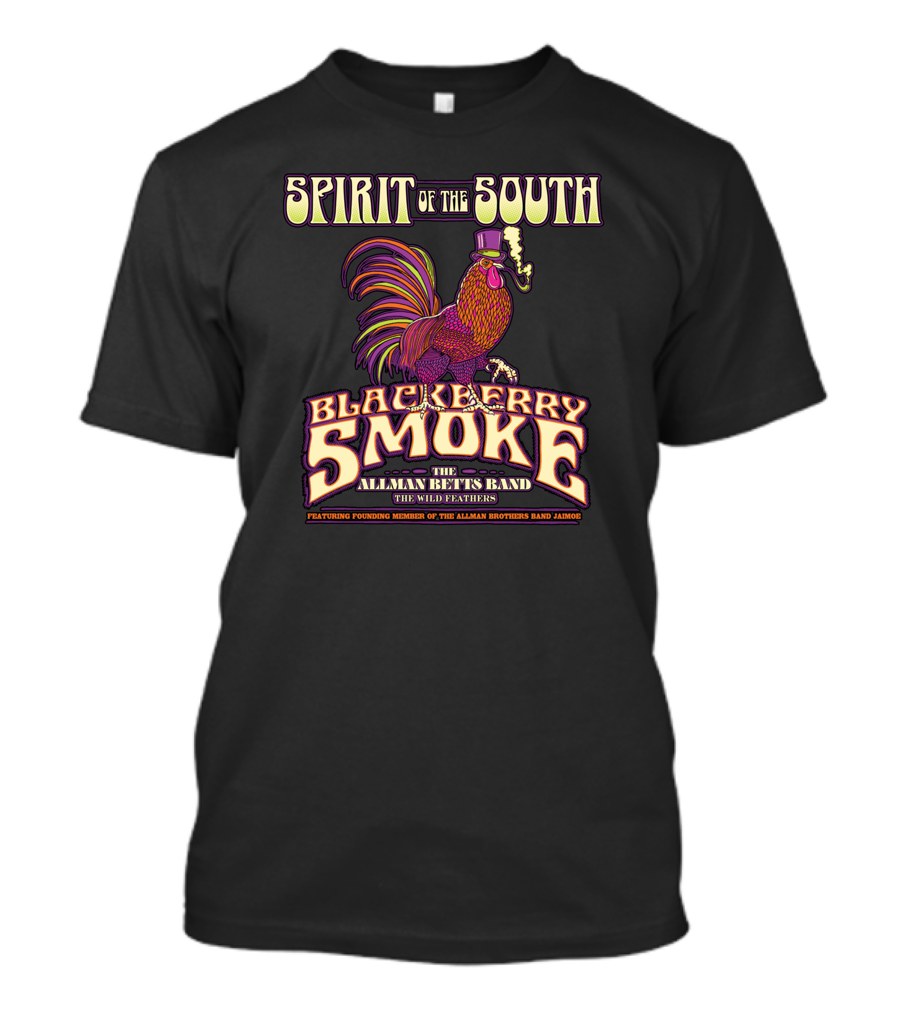 Blackberry Smoke Spirit Of The South The Allman Betts Band The Wild Feathers Jaimoe T-Shirt