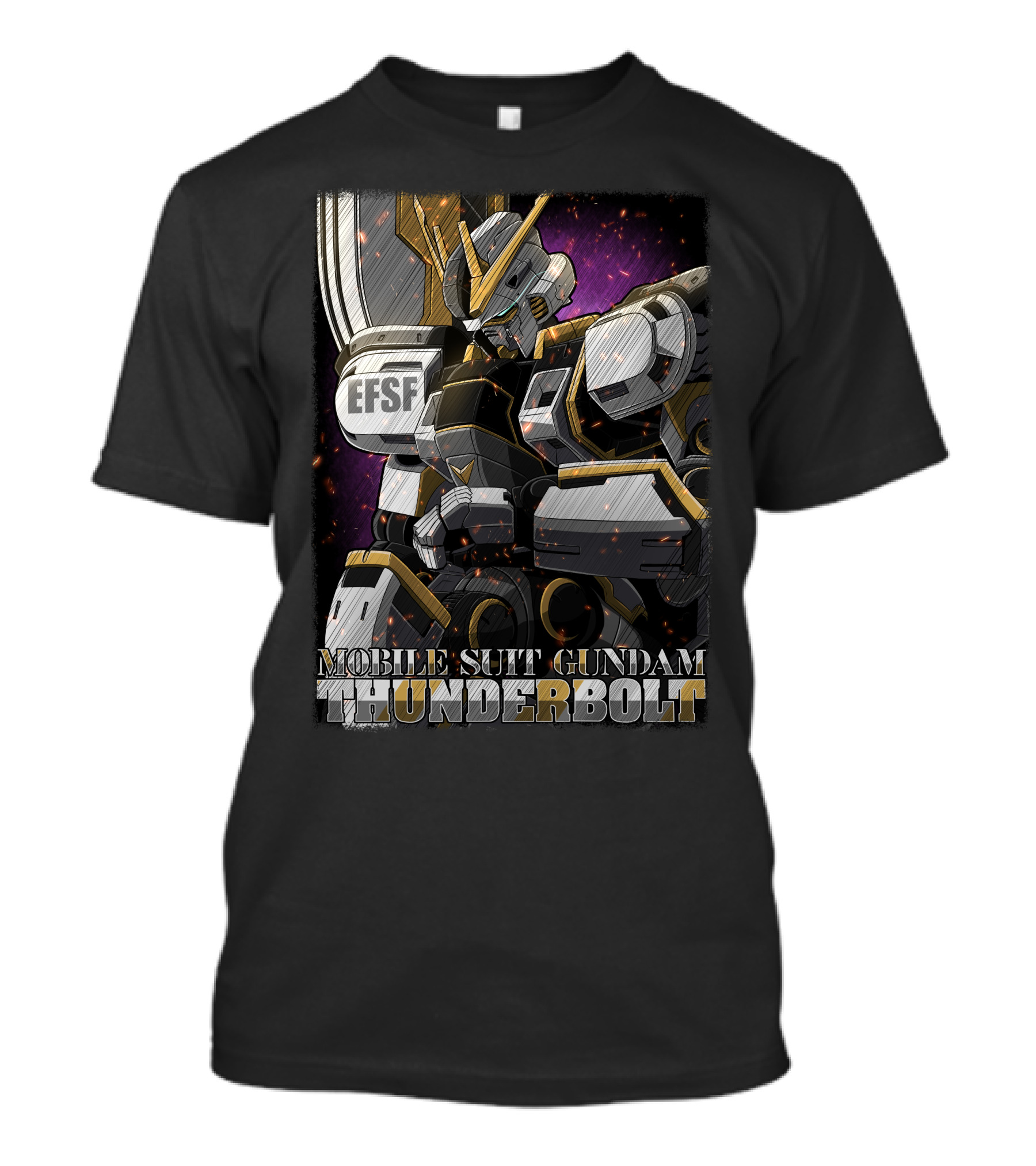 Mobile Suit Gundam Thunderbolt EFSF Atlas T-Shirt