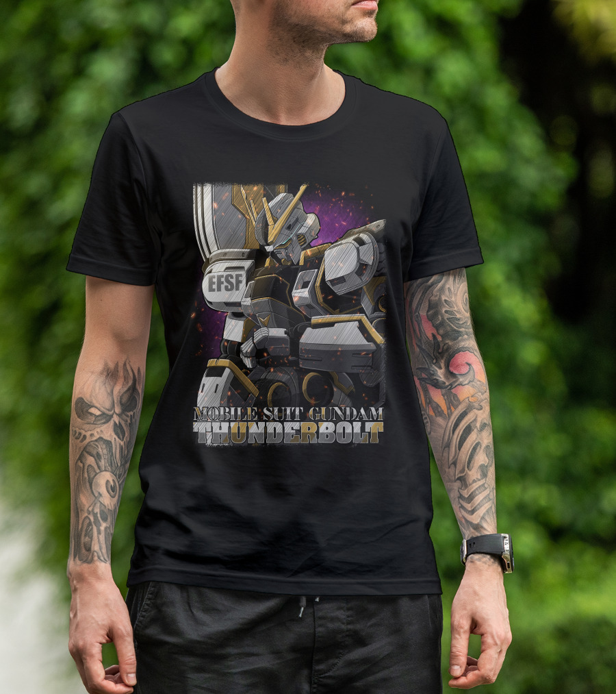 Mobile Suit Gundam Thunderbolt EFSF Atlas T-Shirt