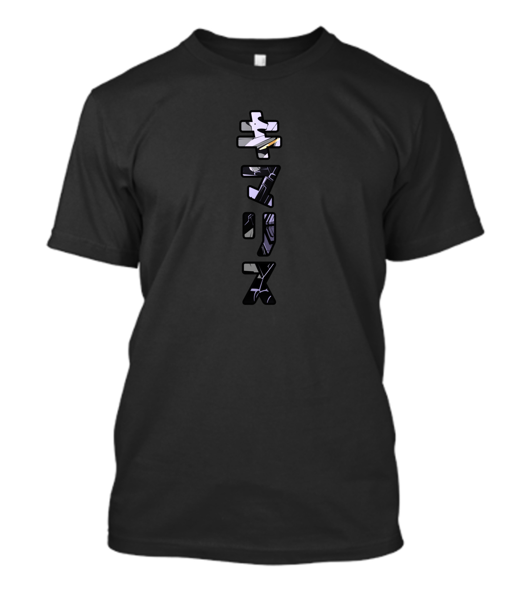 Gundam Kimaris Kanji Vertical Art Japan Anime Series T-Shirt