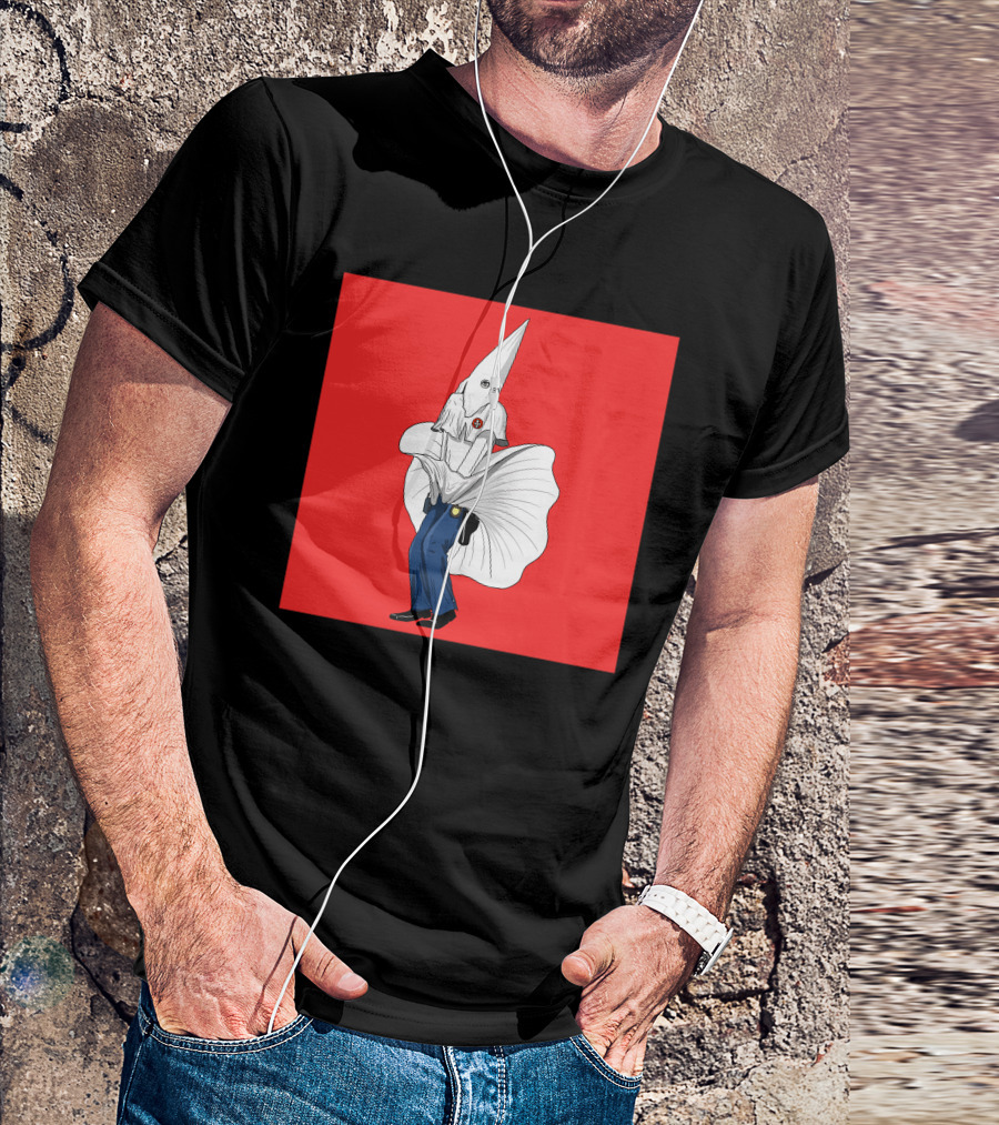 Kkkops Red Marilyn Dress Klansman T-Shirt
