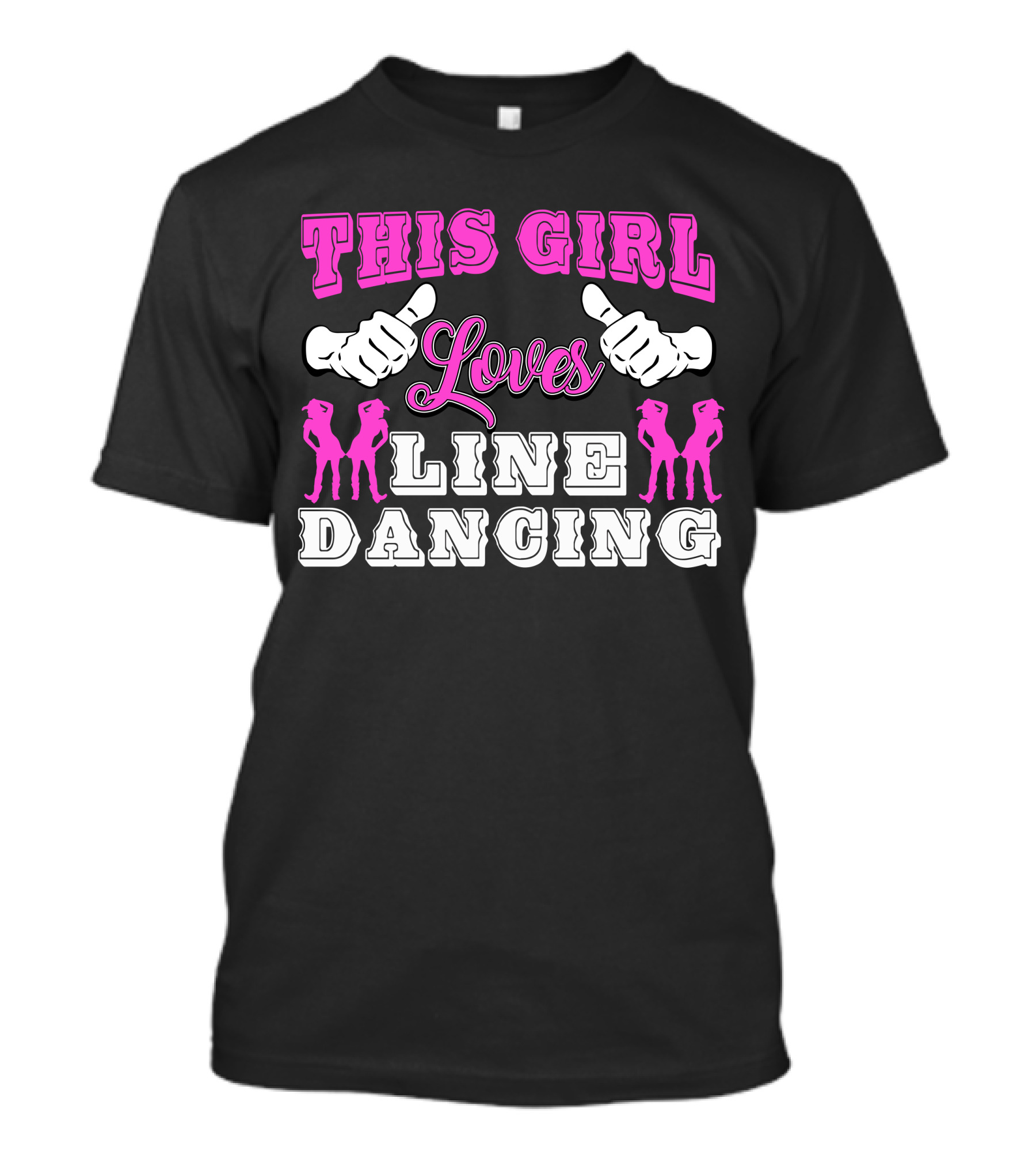 This Girl Loves Line Dancing T-Shirt