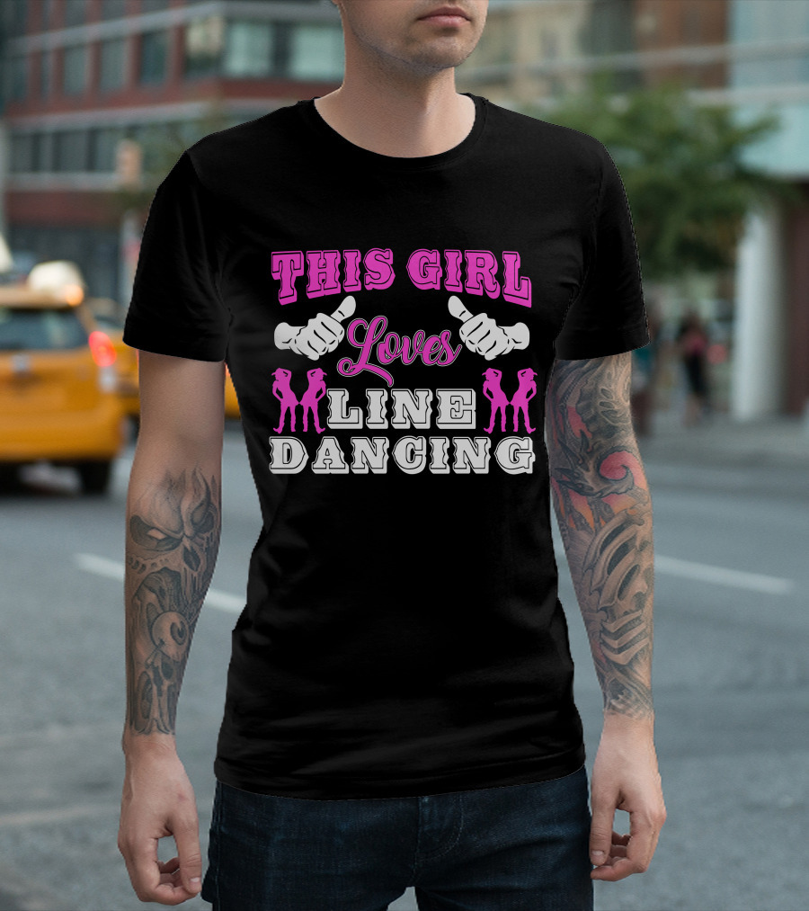 This Girl Loves Line Dancing T-Shirt