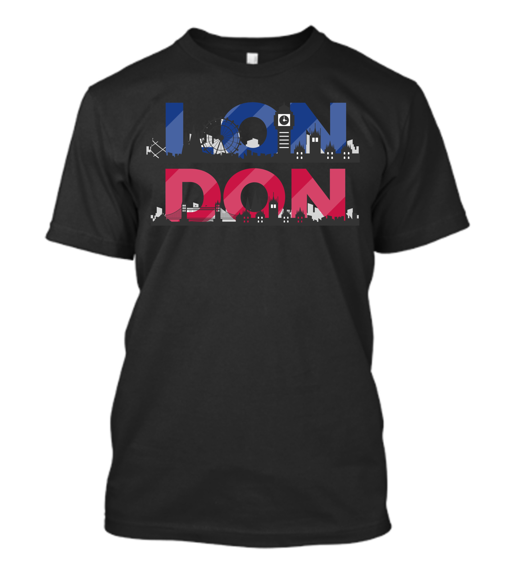 London Dreams Skyline Icons T-Shirt