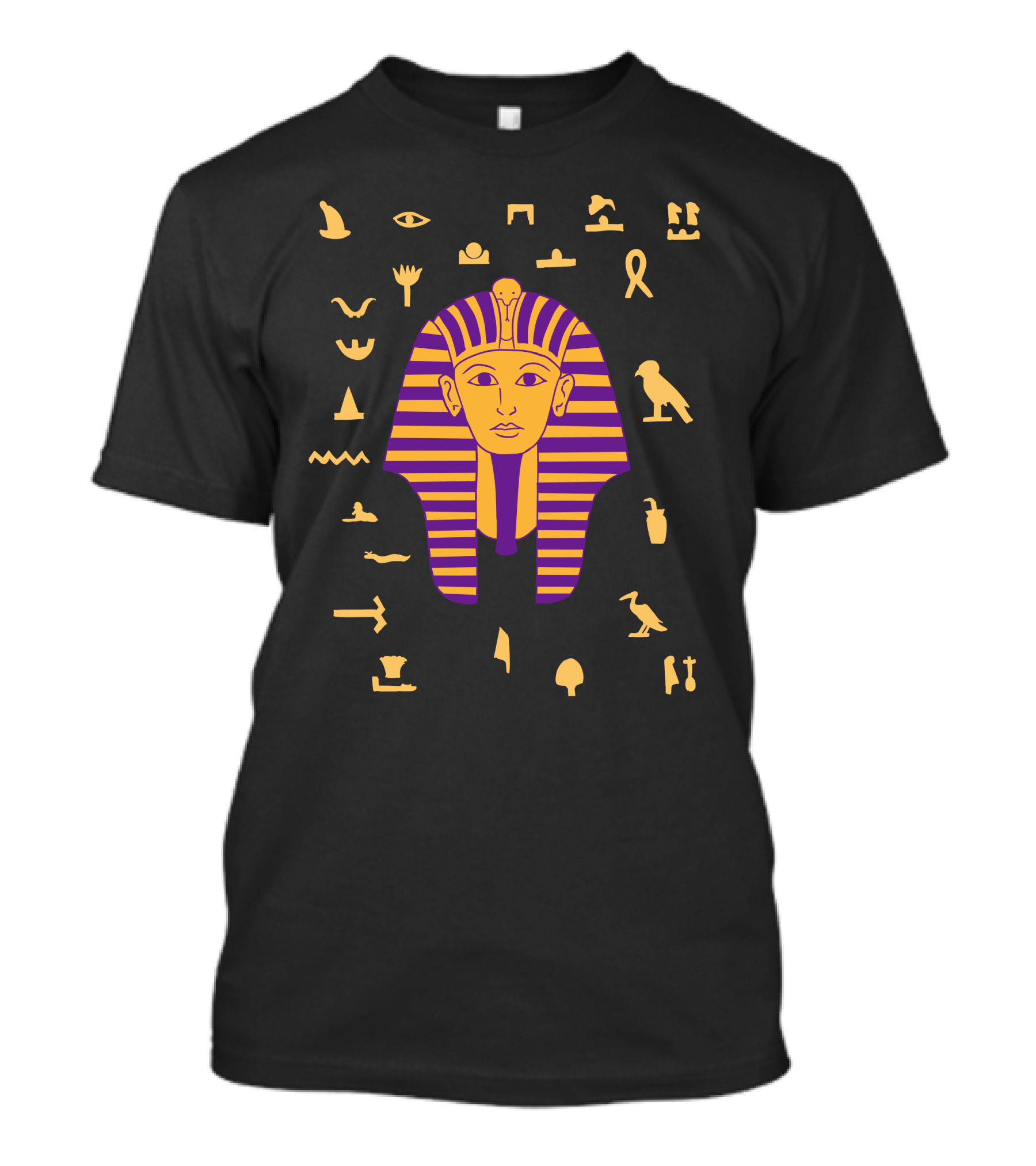 Pharaoh Egyptian Hieroglyphics Cleopatra Tutankhamun T-Shirt