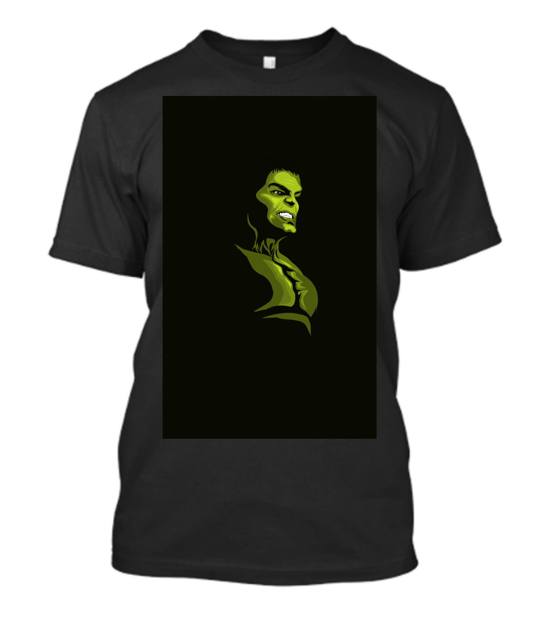 The Incredible Hulk Green Cartoon Character T-Shirt