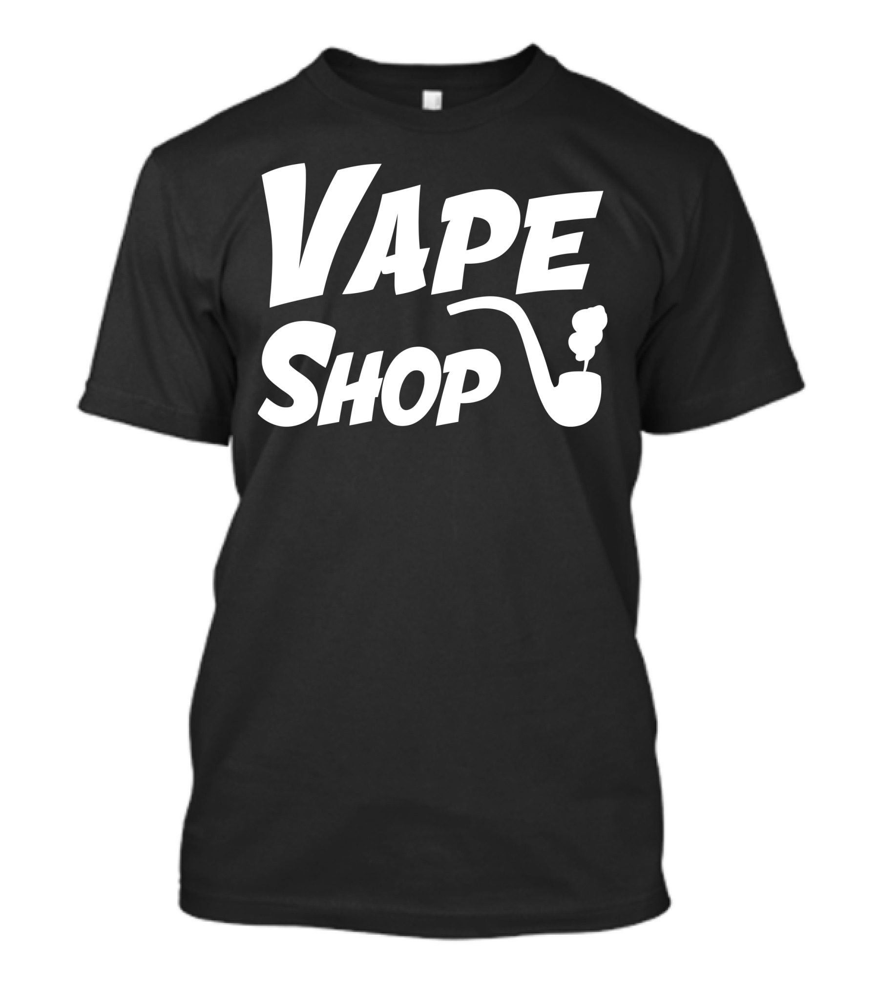 Vape Shop Cigar Sign Pipe T-Shirt