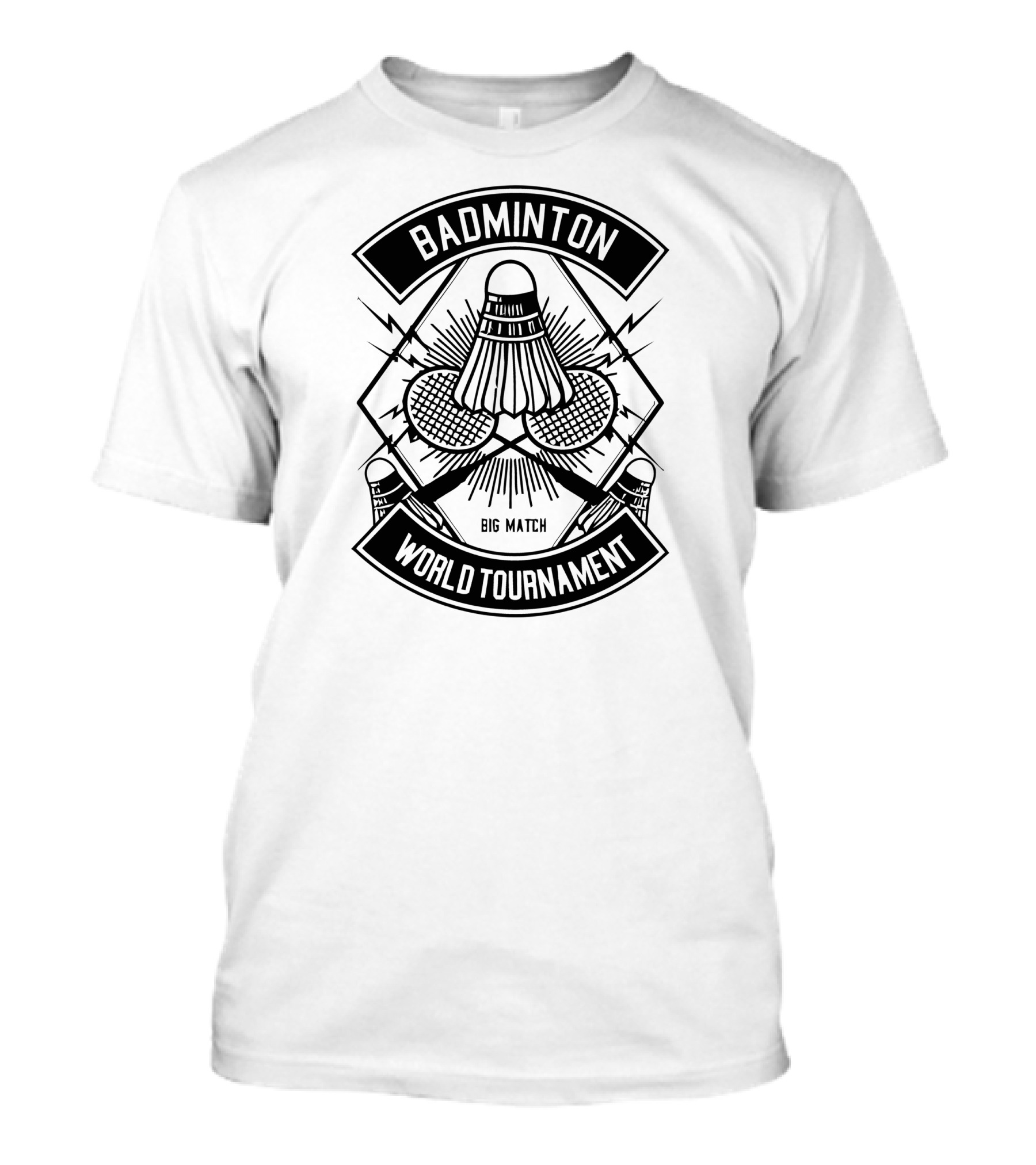 Badminton World Tournament Big Match T-Shirt