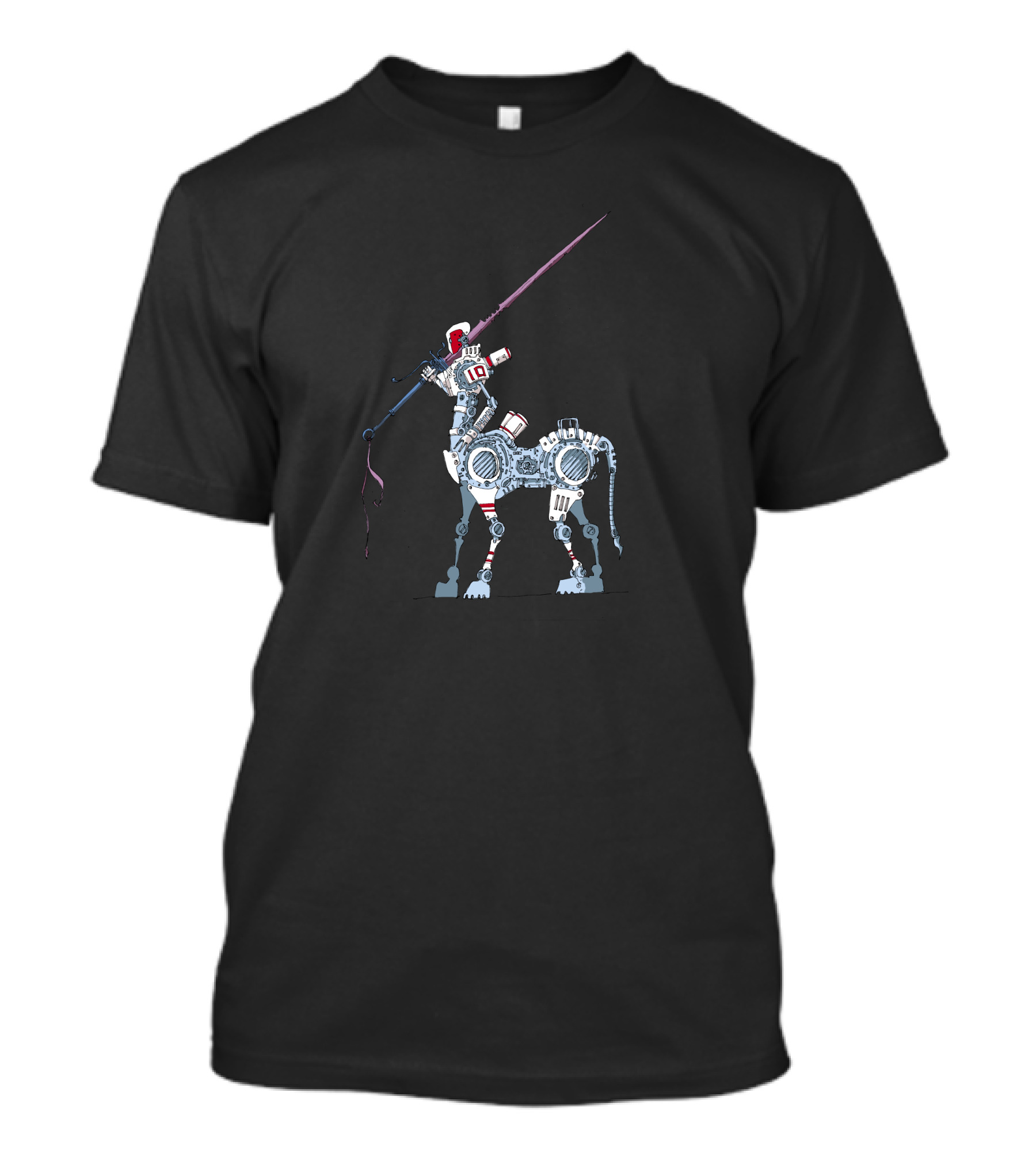 Centauro Robot Warrior With Spear T-Shirt