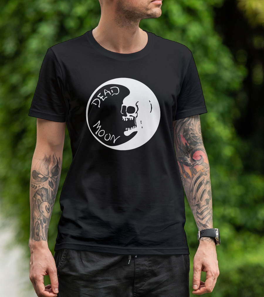 DEAD MOON Skull T-Shirt
