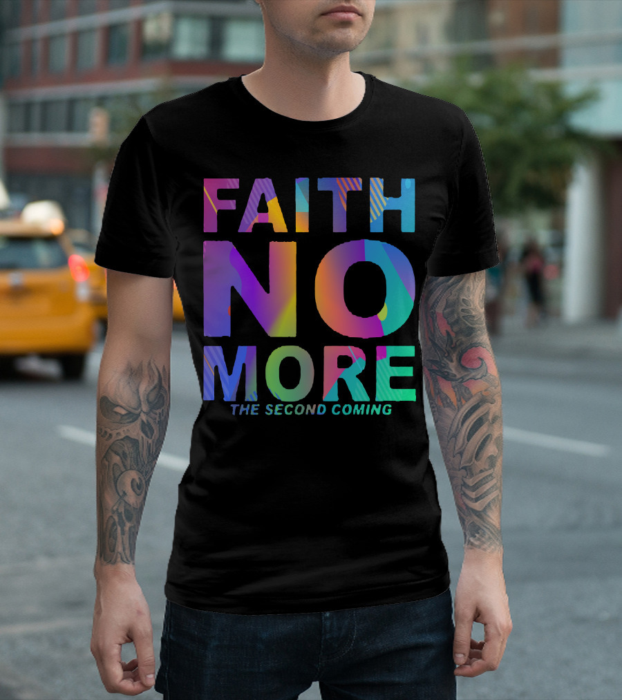 Faith No More The Second Coming Fluid Color T-Shirt