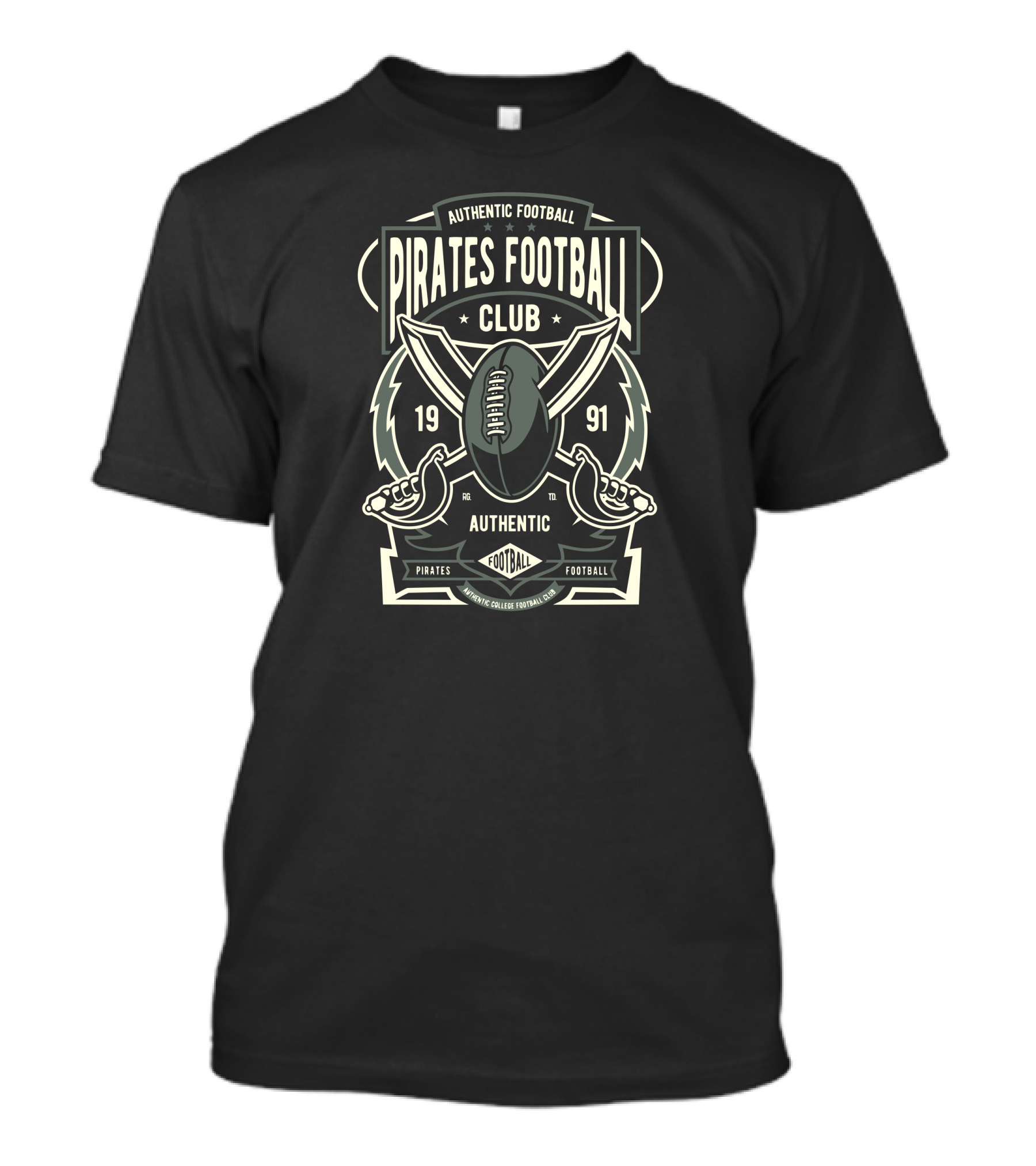 Authentic Pirates Football Club 1991 T-Shirt