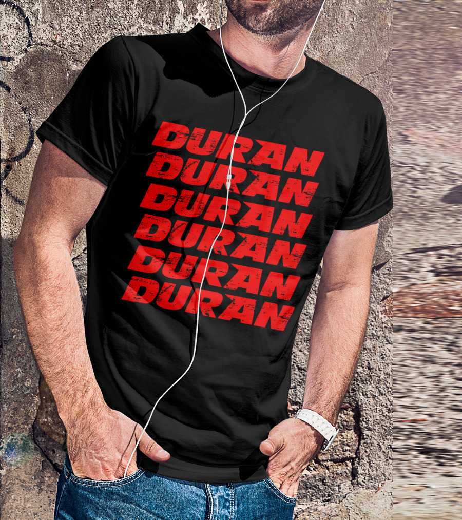 Duran Duran Planet Earth Repeated Text T-Shirt