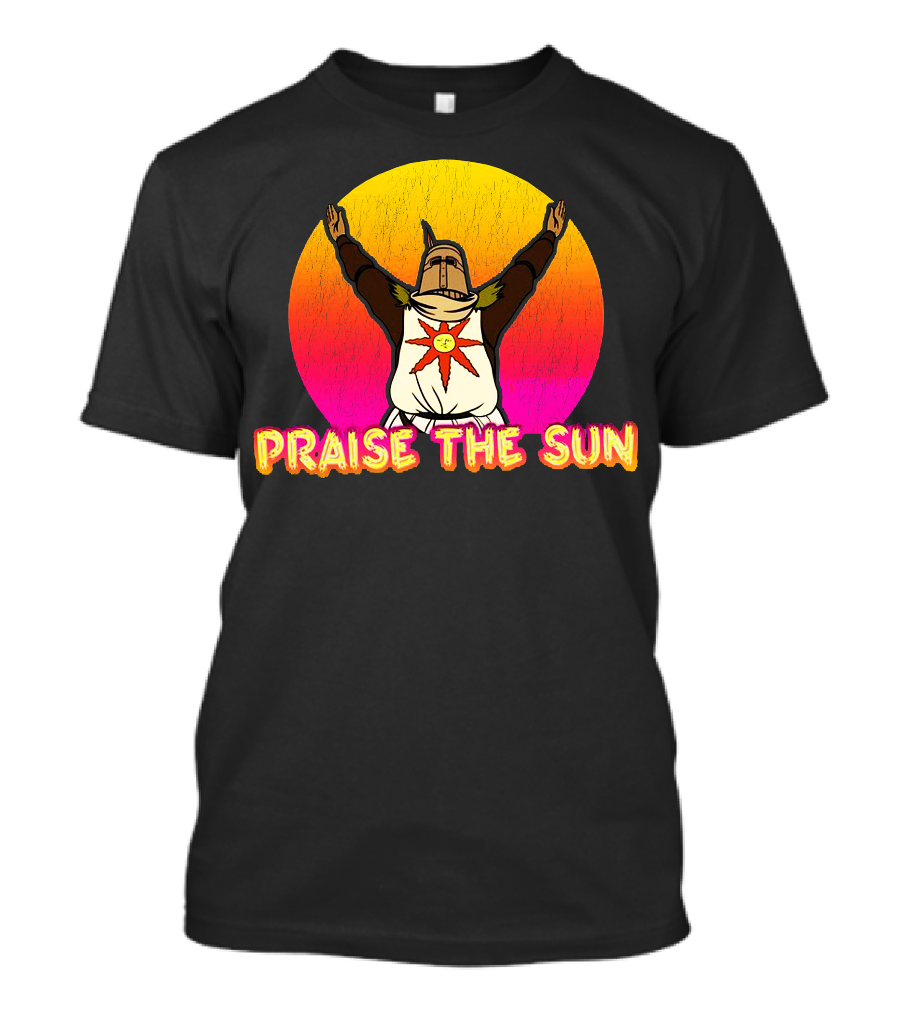 Praise The Sun Solaire Dark Souls Fan T-Shirt