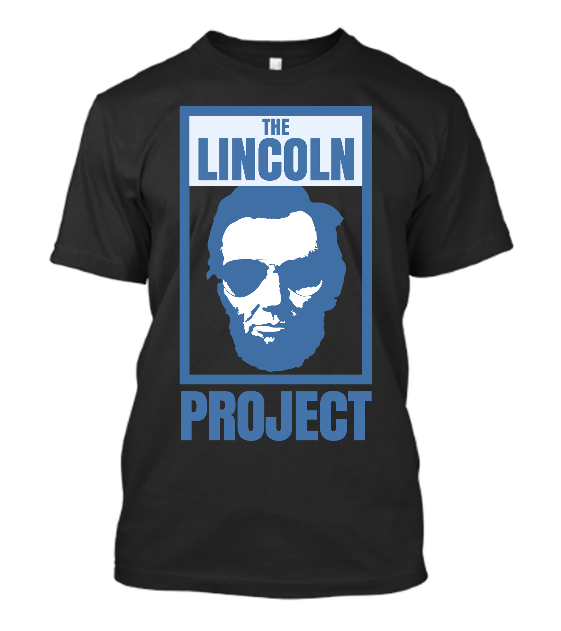 The Lincoln Project Iconic Abraham Lincoln Silhouette With Sunglasses T-Shirt