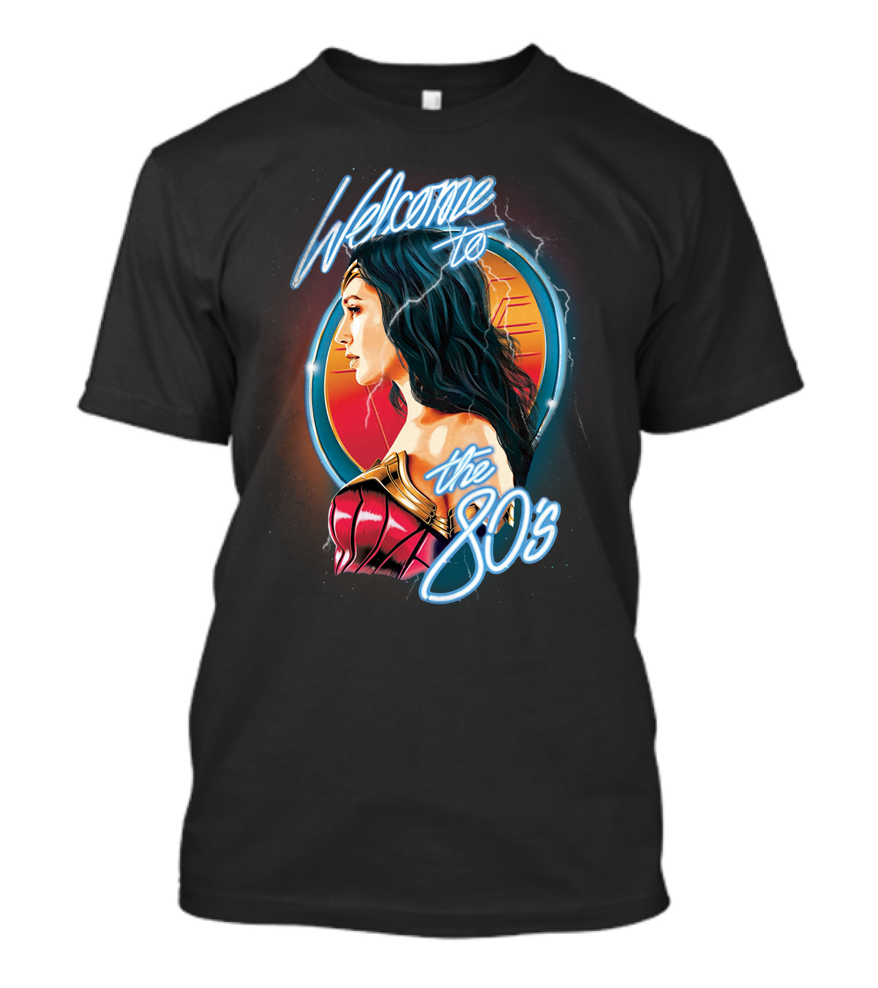 Welcome To The 80s Wonder Woman T-Shirt