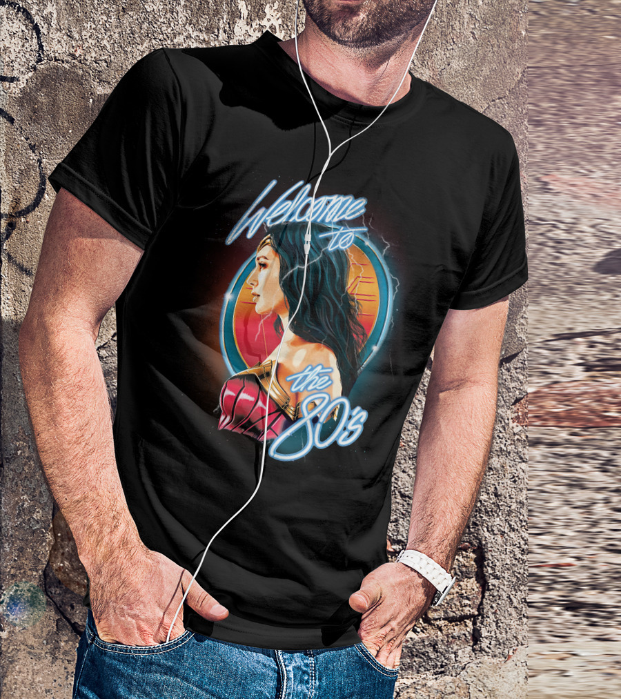 Welcome To The 80s Wonder Woman T-Shirt