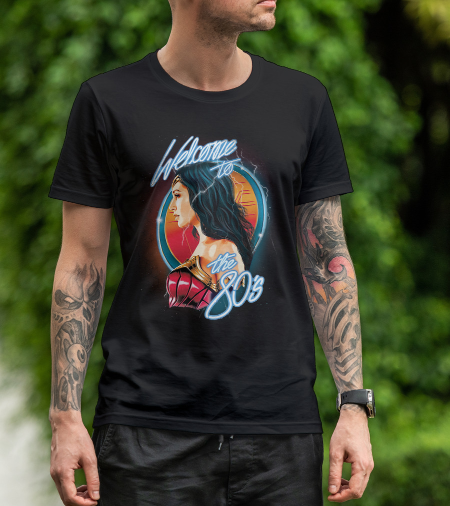Welcome To The 80s Wonder Woman T-Shirt