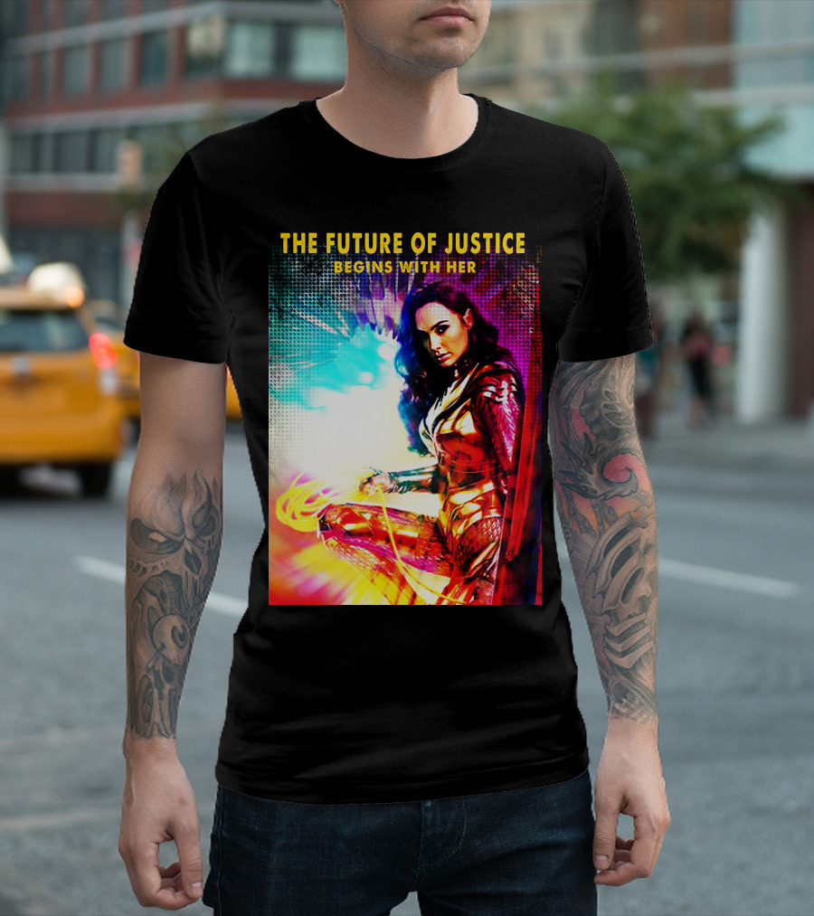 The Future Of Justice Begins With Her WW1984 T-Shirt