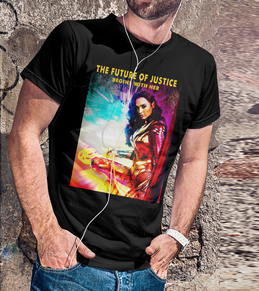 The Future Of Justice Begins With Her WW1984 T-Shirt