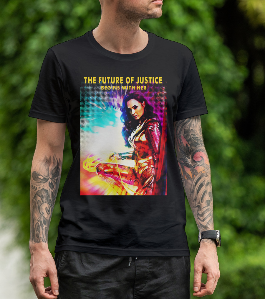 The Future Of Justice Begins With Her WW1984 T-Shirt