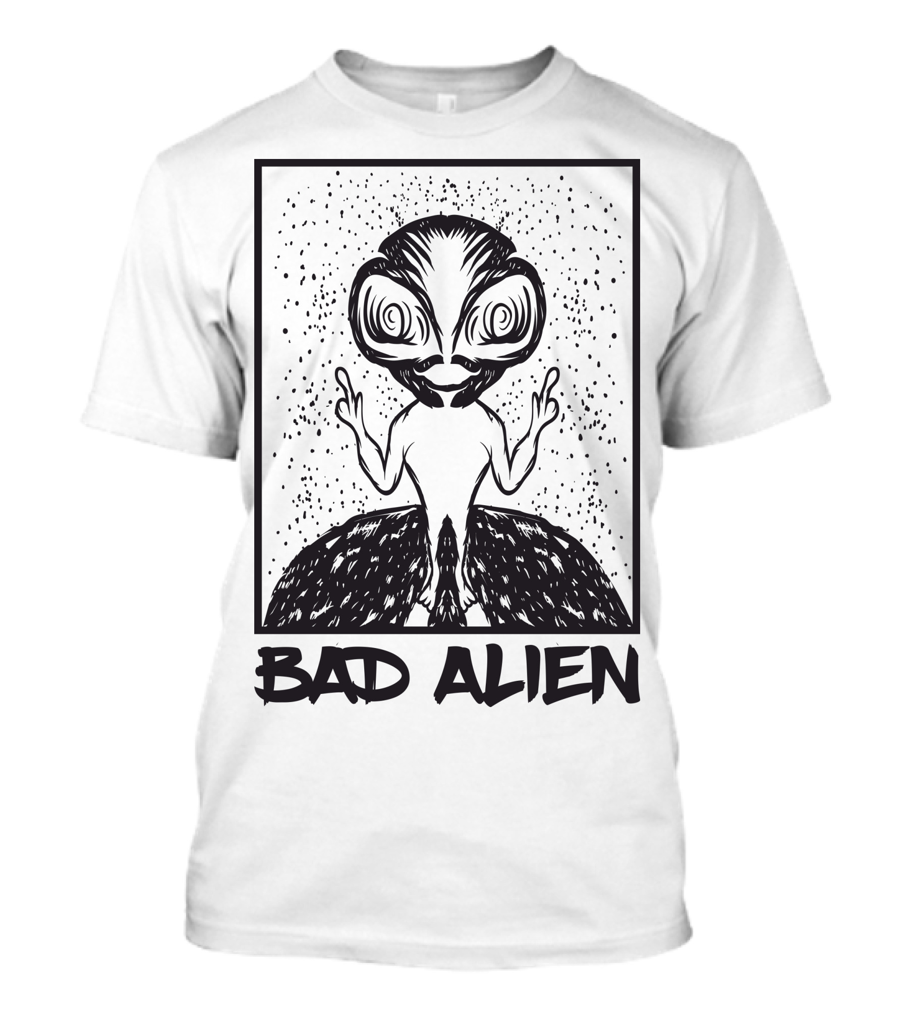 Bad Alien Peace Gesture T-Shirt