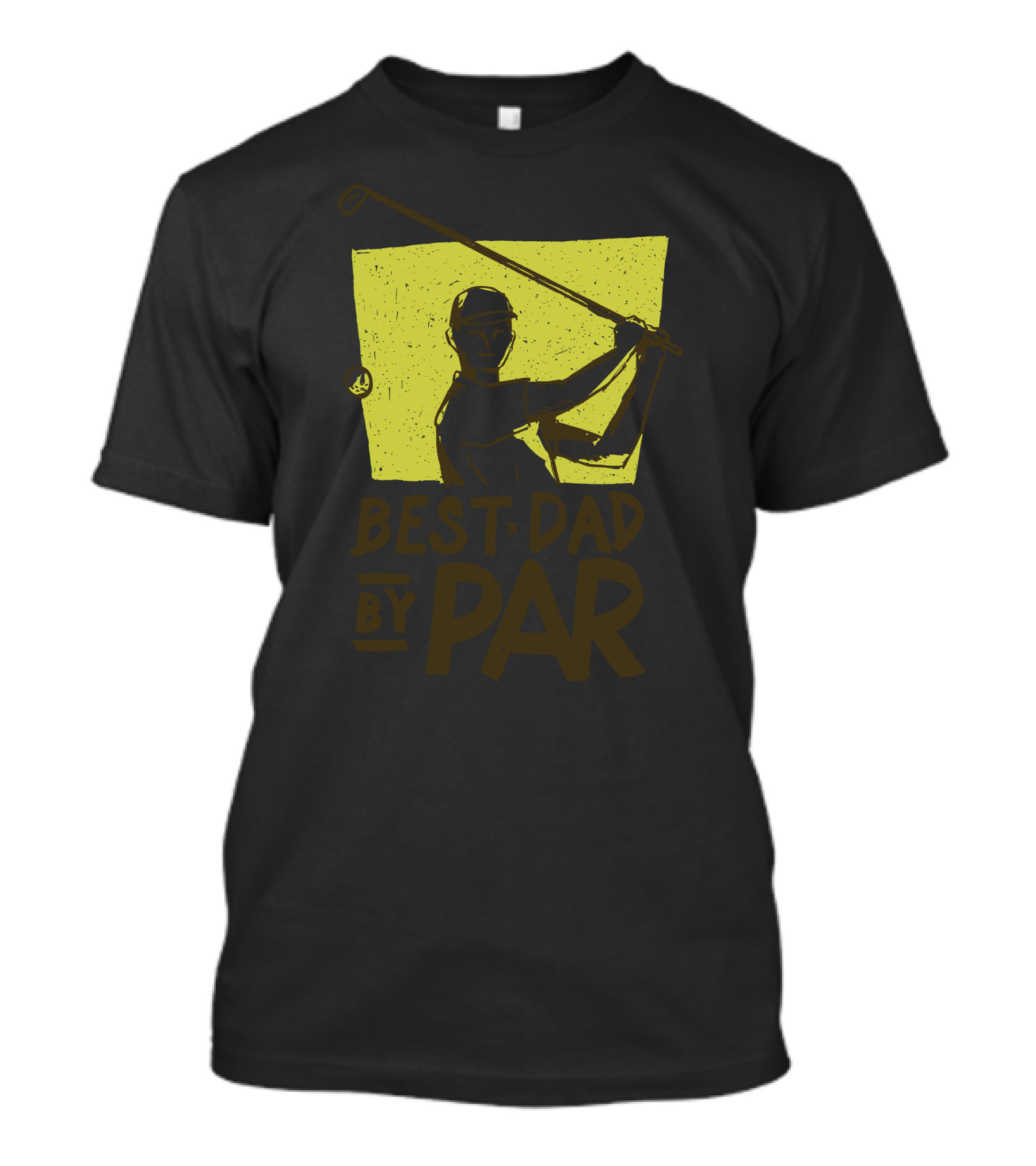 Best Dad By Par Golf Swing T-Shirt