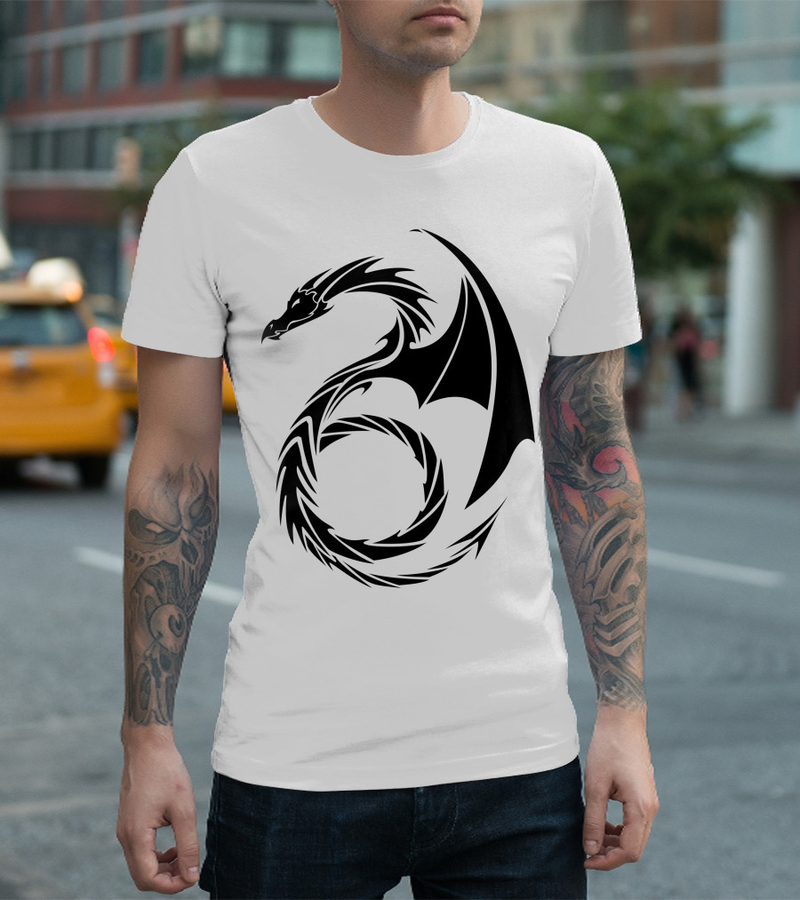 Destructor Dragon Coil Serpent T-Shirt