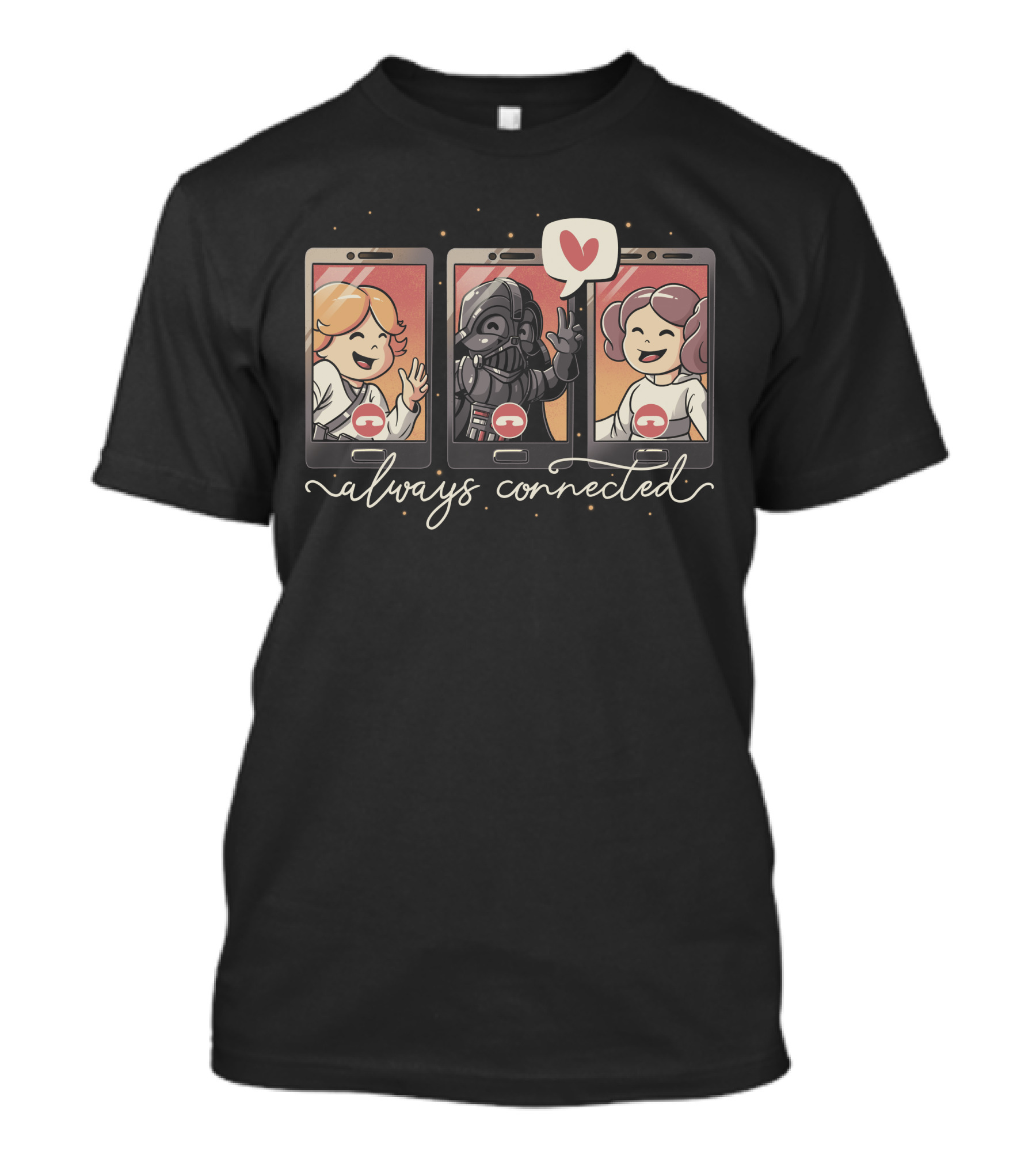 Always Connected Family Connection Video Call T-Shirt