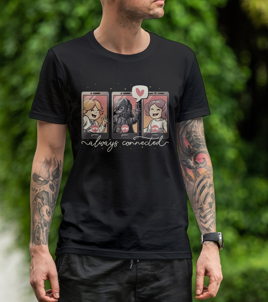 Always Connected Family Connection Video Call T-Shirt