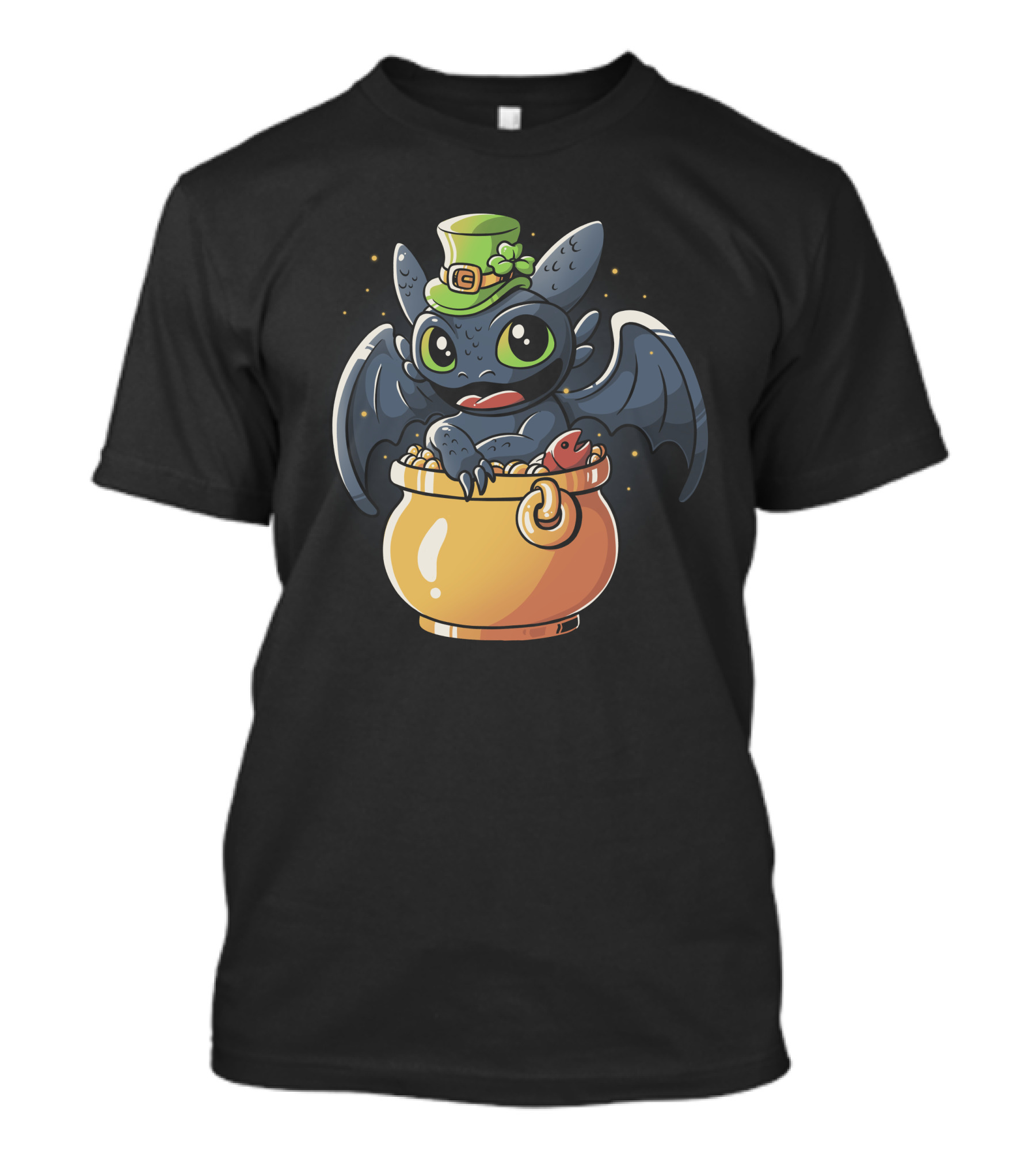 Irish Dragon Pot Of Gold Hat T-Shirt