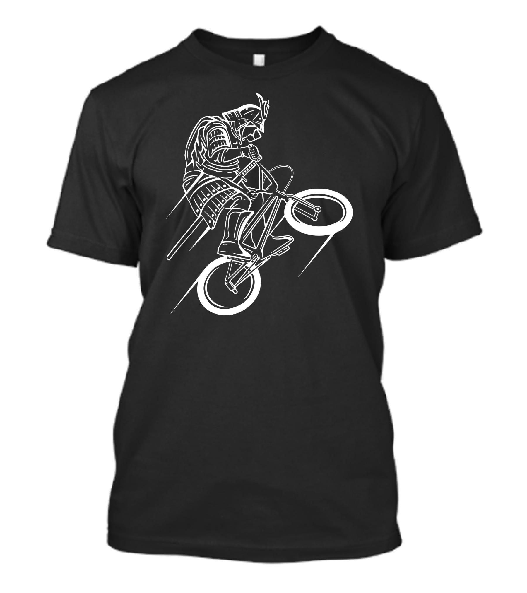 Samurai BMX Bicycle Rider T-Shirt