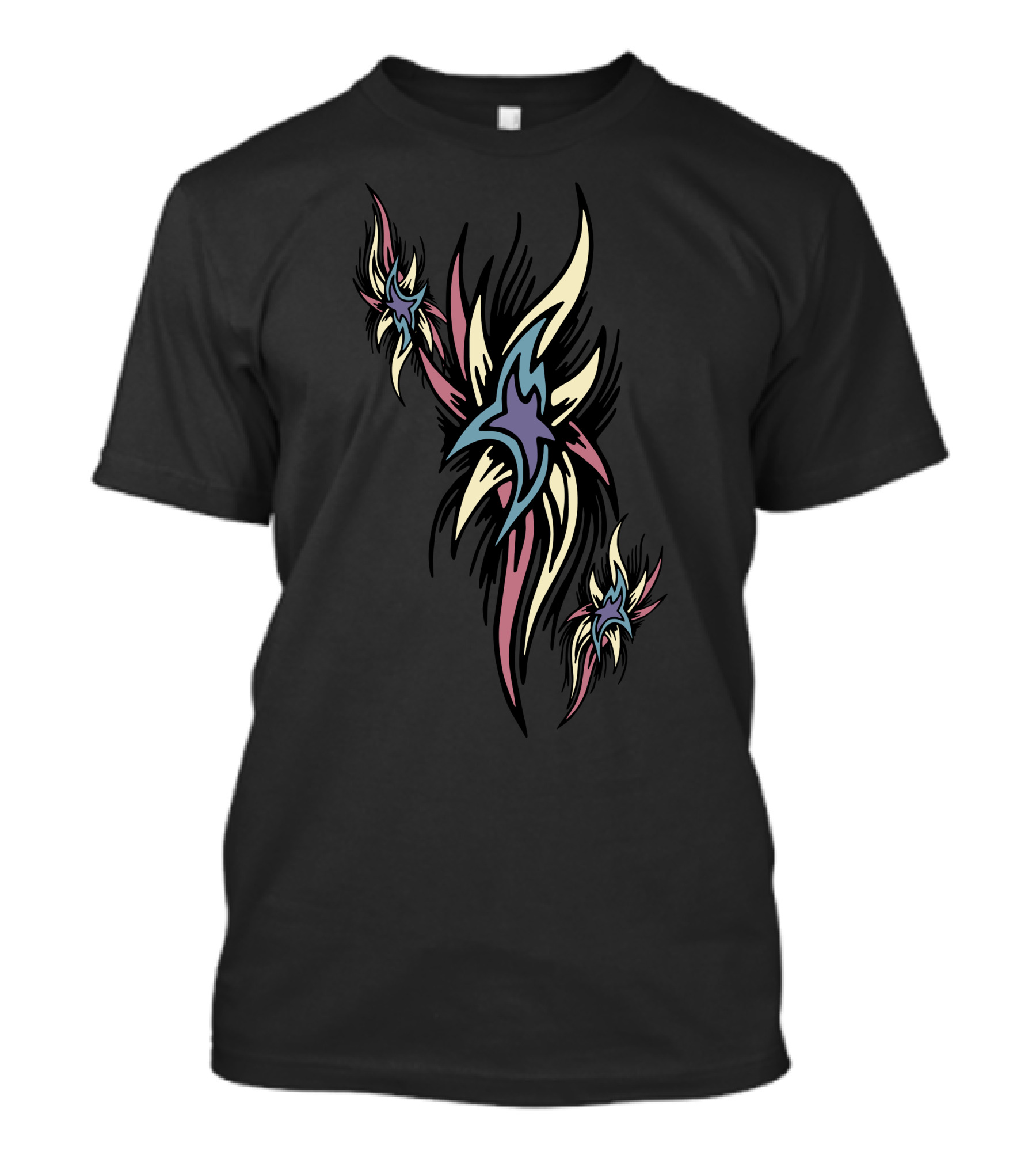 Stars Colony Cosmic Swirl Abstract T-Shirt