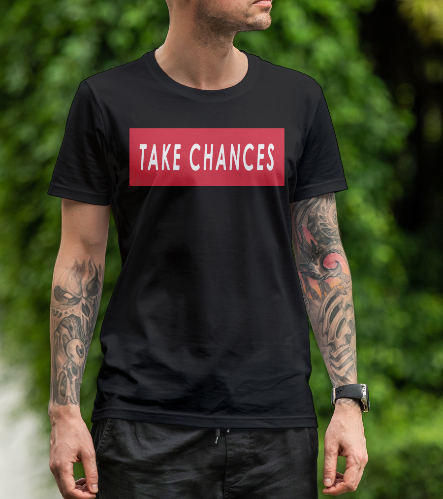 Take Chances Colby Brock Bold Red T-Shirt
