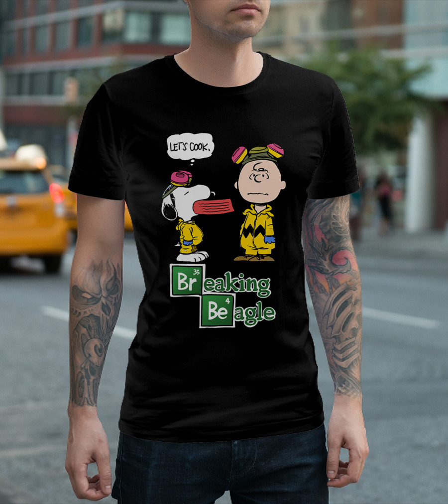 Breaking Beagle Let's Cook T-Shirt