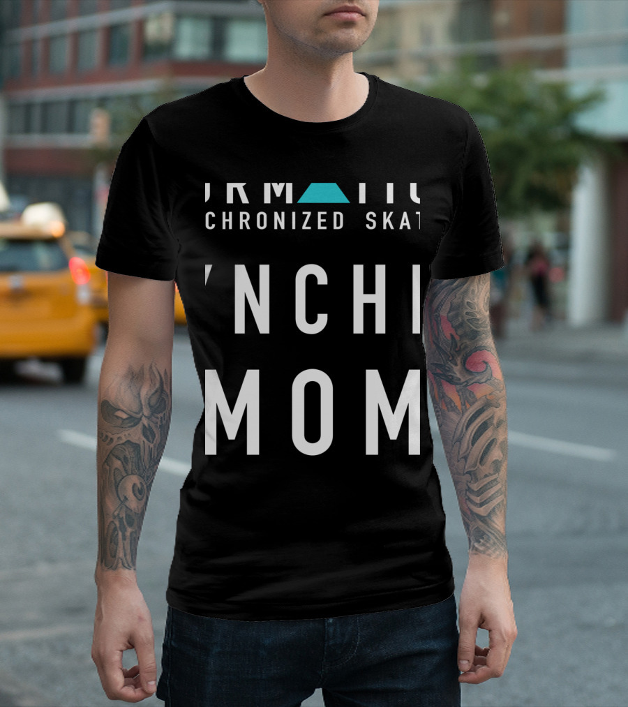 Formation Synchronized Skating TeamMom T-Shirt