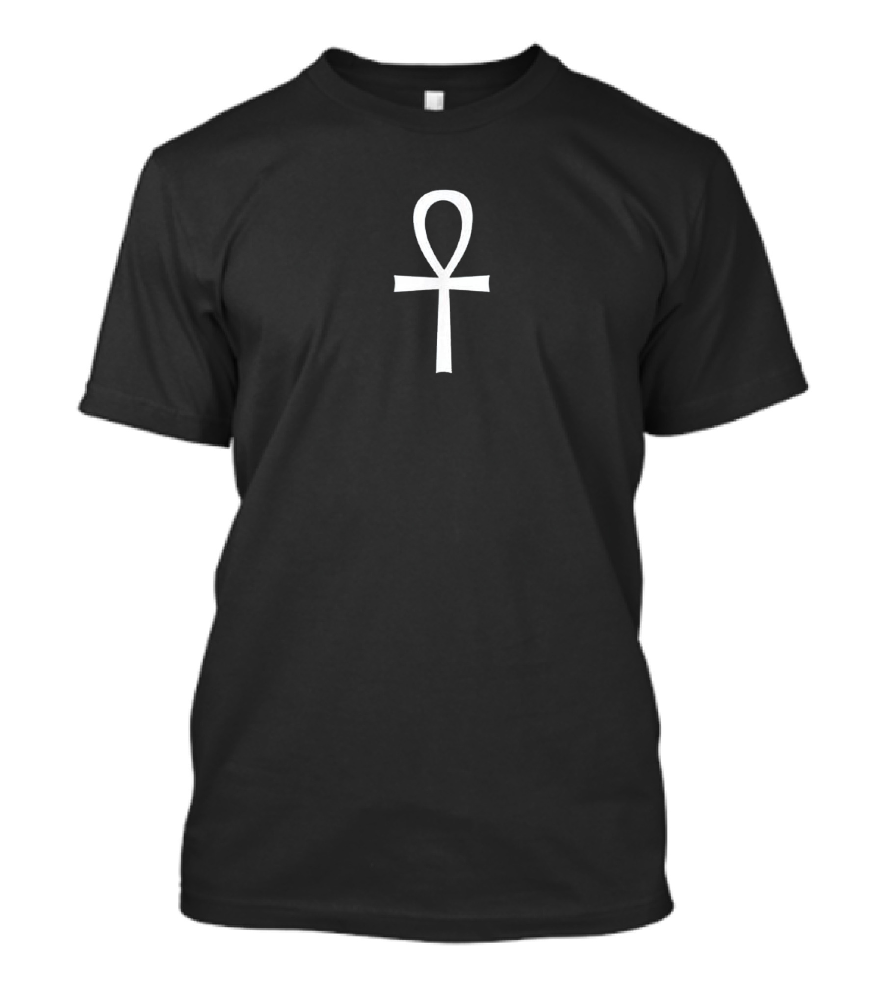 Ahnk Crux Ansata Symbol Key Of The Nile Egyptian Ankh Iconography T-Shirt