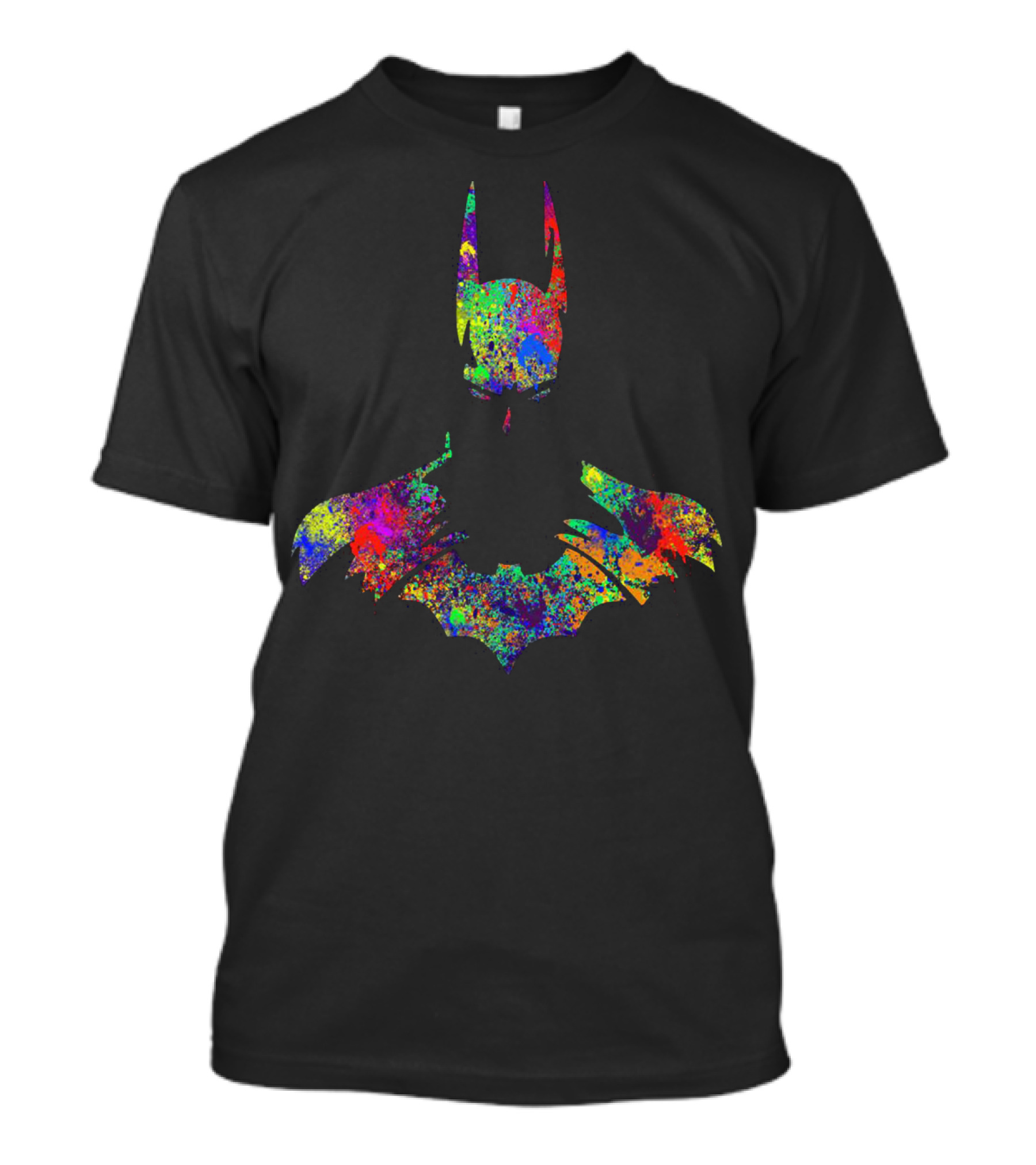 Colorful Batman Silhouette Art 2048x T-Shirt